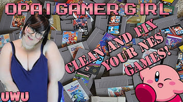 How to clean your NES games and Fix Blinking Light on Original Nintendo