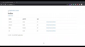 CRUD Application using Entity Framework (Code First Approach) part 2 | ASP.NET MVC | Shariq Manzoor