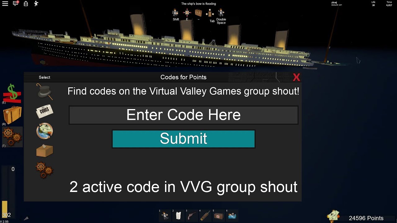 Roblox 🎅[CODES, XMAS]🎄 ⚓️Roblox Titanic⚓️ - YouTube
