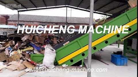 HUICHENG MACHINE horizontal manual tie baler , occ carton box press binding machine