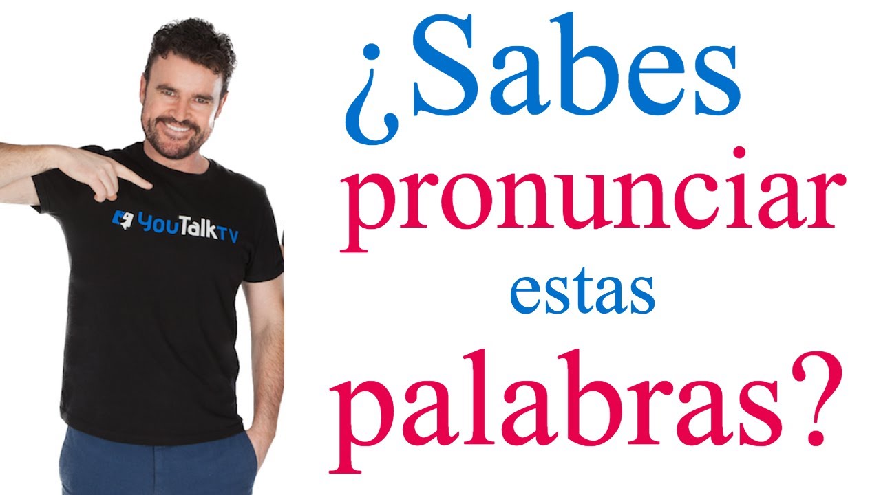 inglés conversación 10 palabras DIFÍCILES DE PRONUNCIAR en inglés / 2018