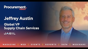 Jeffrey Austin, VP Procurement & Supply Chain on Jabil’s evolution | DPW Amsterdam 2025