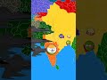 Friendship countryballs war shorts ytshorts viral map shortsviral