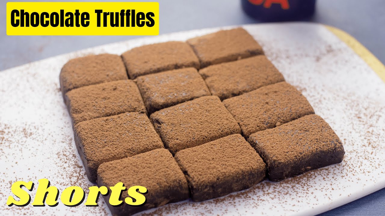 Chocolate Truffles - Coming Soon #shorts #youtubeshorts #chocolate | MintsRecipes