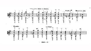 Otto Soldan - Adagio Religioso (Quartet for One Violin) for Violin, Op. 2 (1880) [Score-Video]