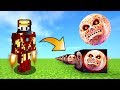 İRON MAN VS KORKUNÇ AY ŞANS BLOKLARI - Minecraft