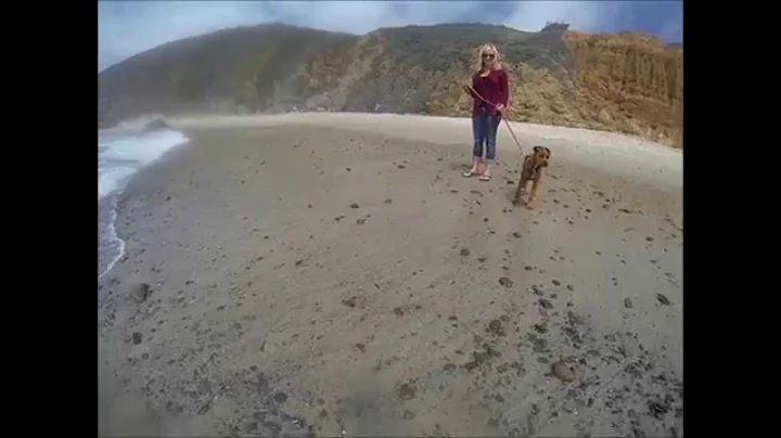 macy's first time at the beach