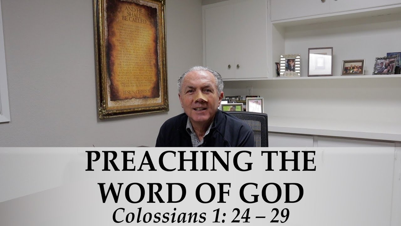 PREACHING THE WORD OF GOD - YouTube