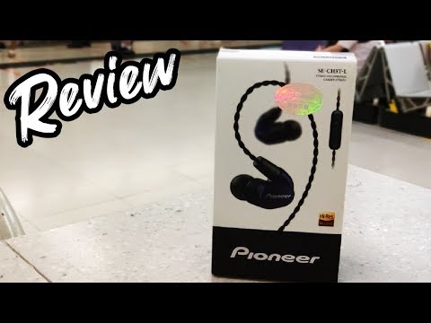 Pioneer SE-CH5T Hi-Res Earphone Review and Unboxing!