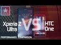 Sony Xperia Z Ultra vs HTC One | Gaming &amp; Performance Comparison