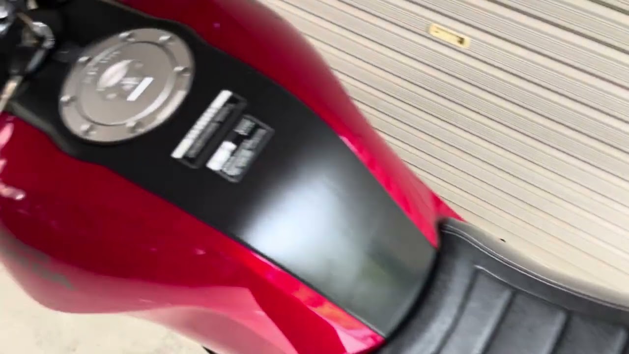 HONDA CBF190TR RED 始動動画