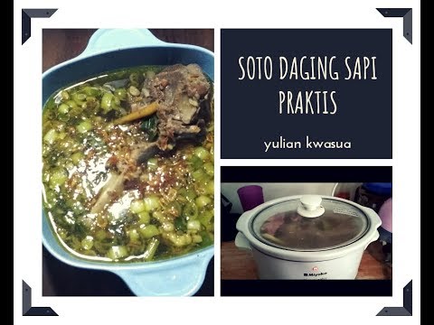 Video: Cara Memasak Soba Dengan Daging Cincang Dalam Slow Cooker