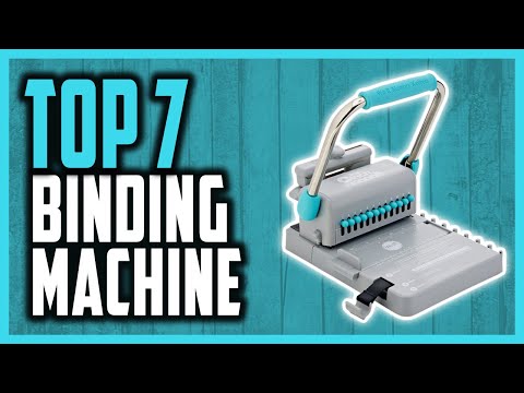 Best Binding Machine Reviews In 2021 | Top 7 Essential Binding Machines For Every Project