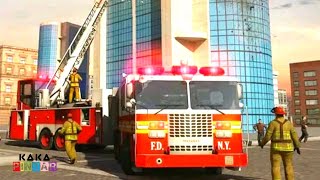 truk pemadam kebakaran‼️ Fire Truck Driving: 911 Emergency Rescue Games 🔥🚒 screenshot 4