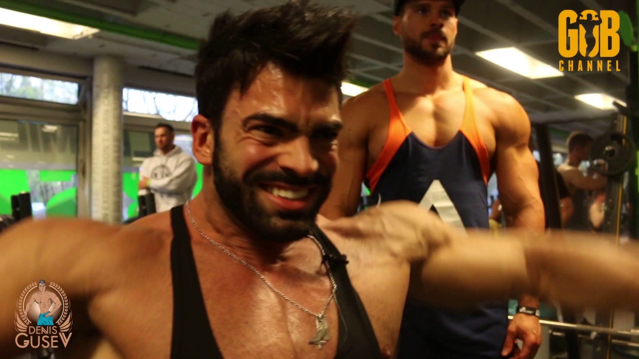 fitland Sergi Constance - Shoulders workout with Denis Gusev - Germany 2016