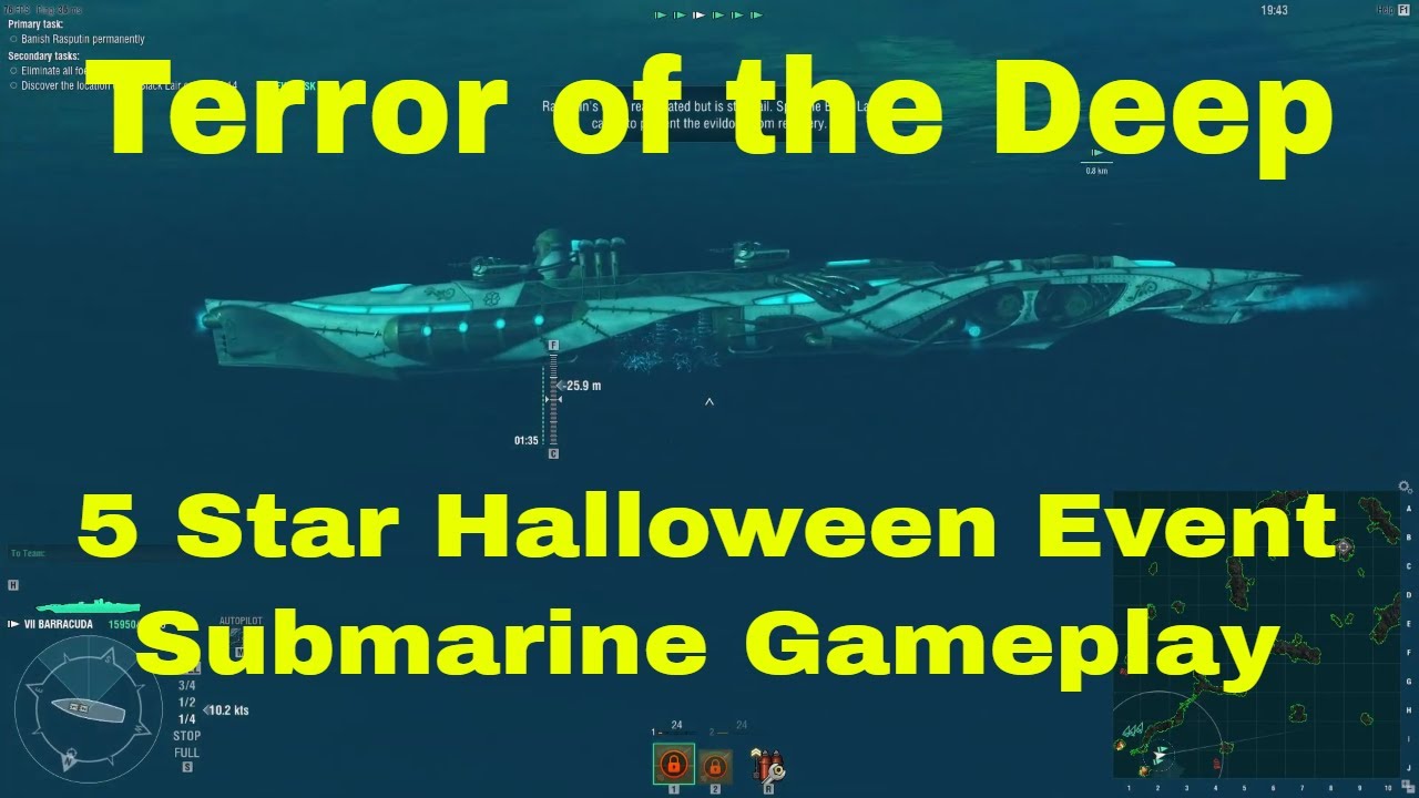 how do you get the submarines for world of warships halloween event how do you get the submarines for world of warships halloween event
