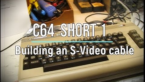 C64 Short 1 - S-Video Cable