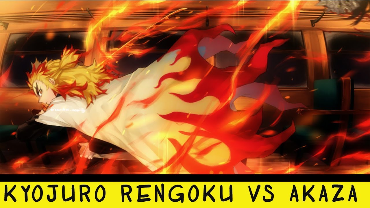 Rengoku vs Akaza, (Dublado), LUTA COMPLETA