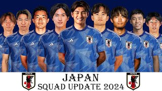 JAPAN Squad Update 2024 | Squad International Friendlies 2024 | WC Qualification Asia 2026