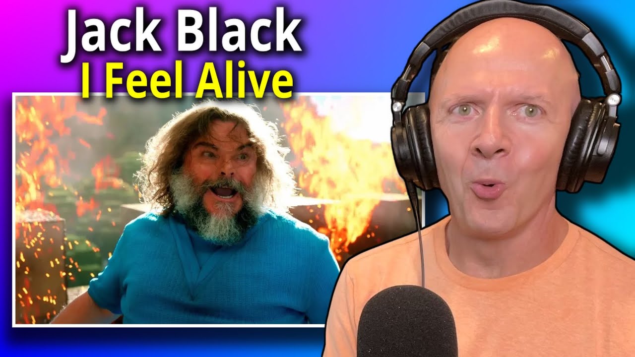 Band Teacher Reacts to Jack Black – I Feel Alive (Minecraft Movie Song)