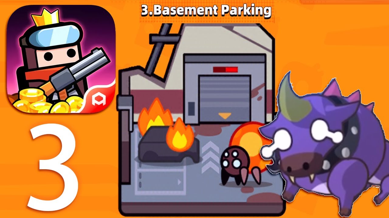 Survivor!.io - Basement Parking - Boss Battle - Gameplay Walkthrough Part 3  