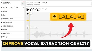 How to Improve Vocal Extraction Quality on Lalal.ai 2025?