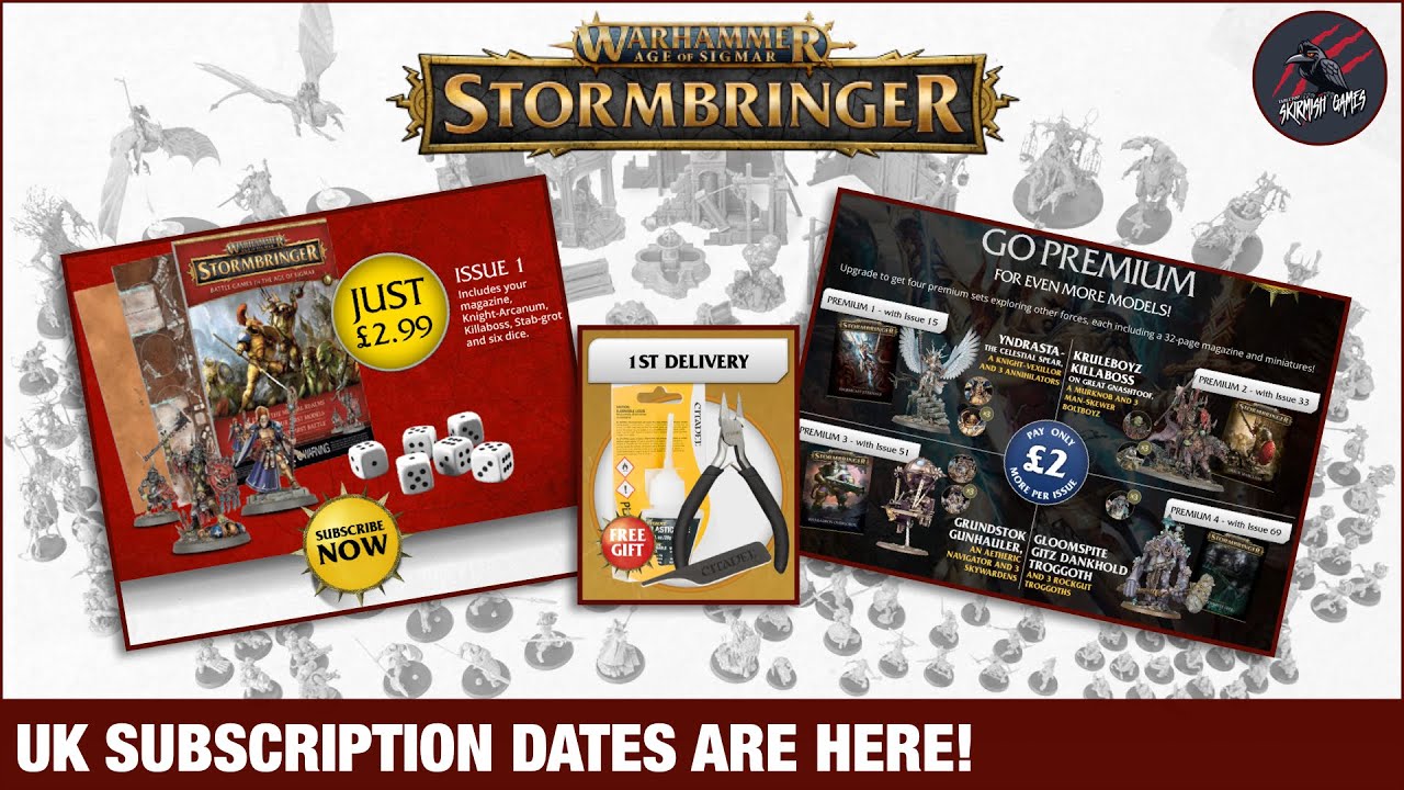 STORMBRINGER MAGAZINE UK Release - Dates, Subscription Details, Premium  Models & FREE Gifts! - YouTube