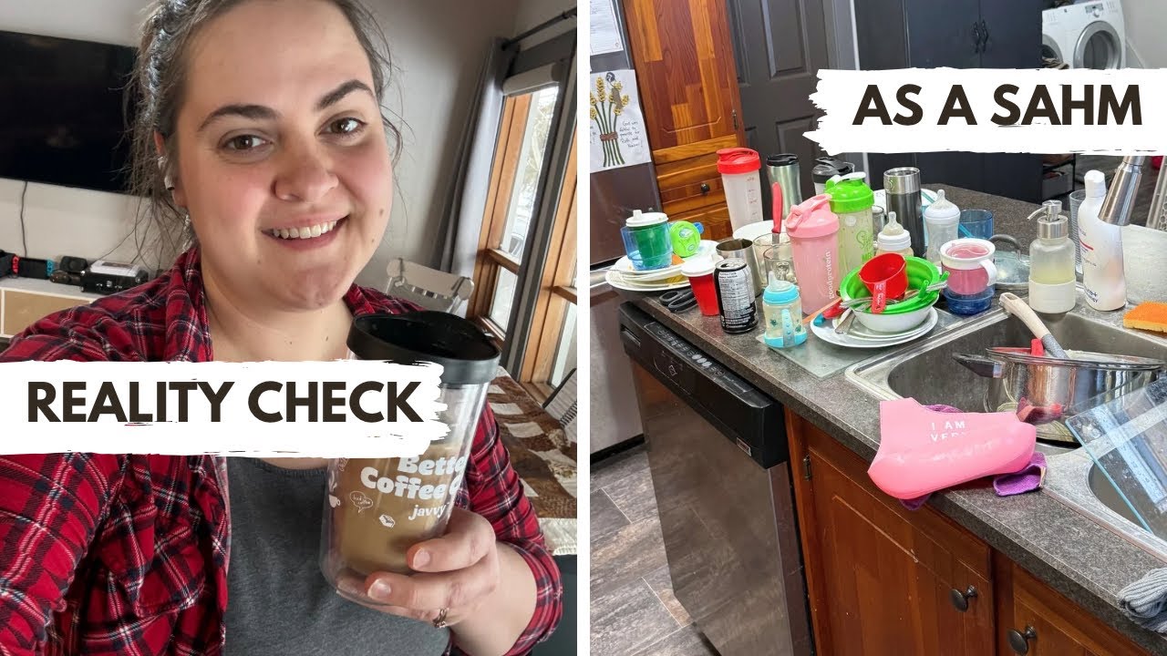 Sham Daily Routine Not Aesthetic, Just Real: My Honest SAHM Morning Routine - YouTube