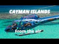 Helicopter ride in the Cayman Islands