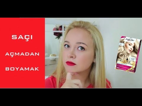 Evde Sac Boyama Oryalsiz Sac Acma Dip Boya Nasil Yapilir Youtube