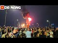 DA NANG VIETNAM - Full Night at Han Bridge to Dragon Bridge & Watching the Fire Show