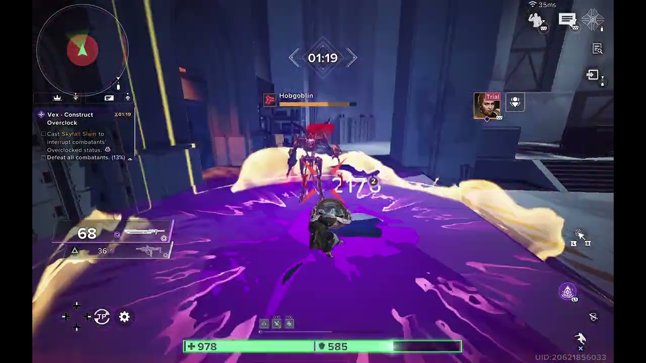 Destiny Rising | Training Grounds: Race Trait (Vex)