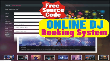 Online DJ Booking System in PHP MySQL // Download Free Source Code