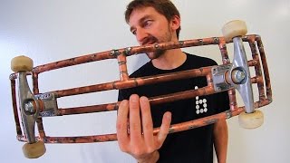 AMAZING COPPER PIPE SKATEBOARD! | YOU MAKE IT WE SKATE IT EP 65