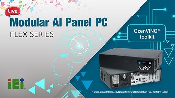 IEI Modular AI Panel PC｜FLEX Series (Closed Caption)