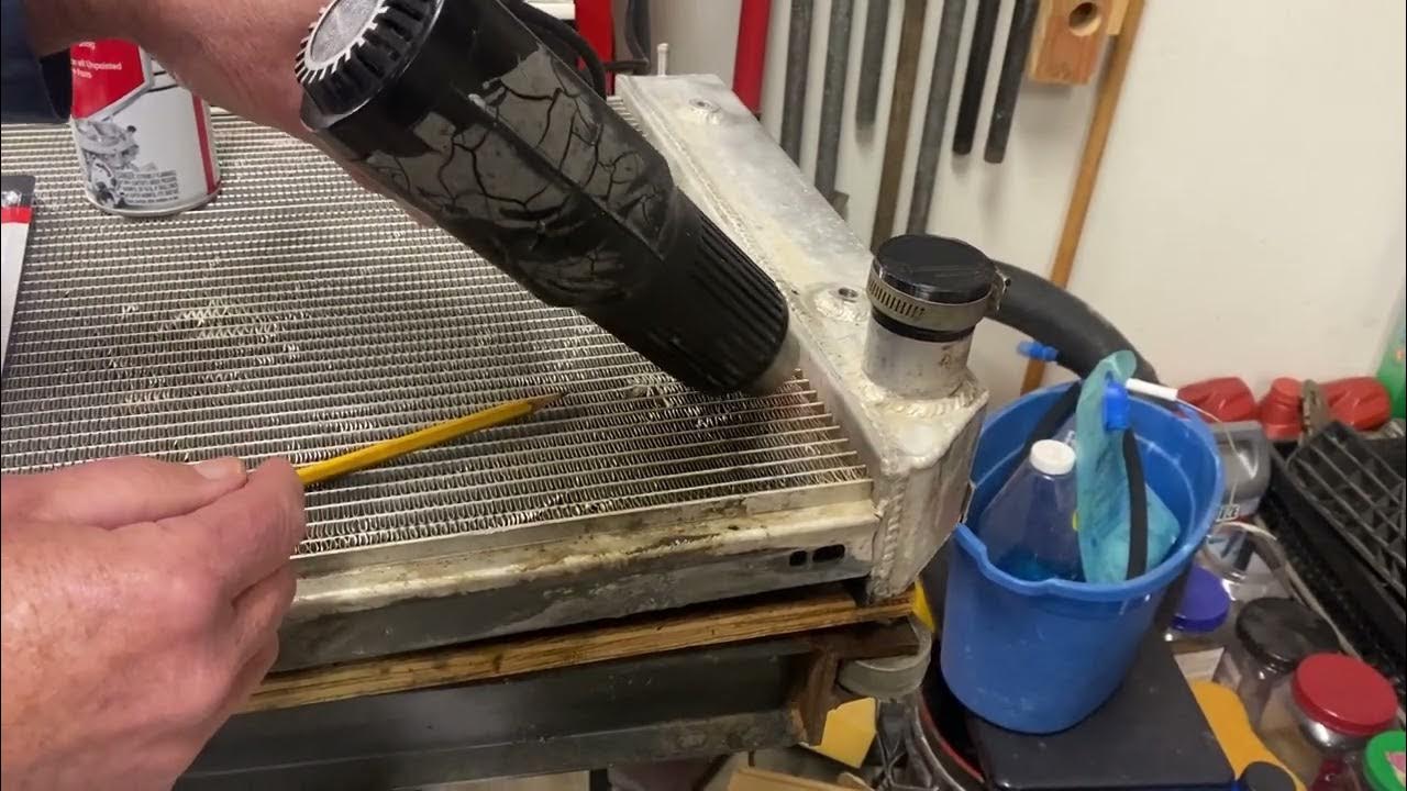 Aluminum Radiator Repair With Epoxy YouTube