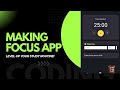 I Built This Focus App in 1 Day 😳