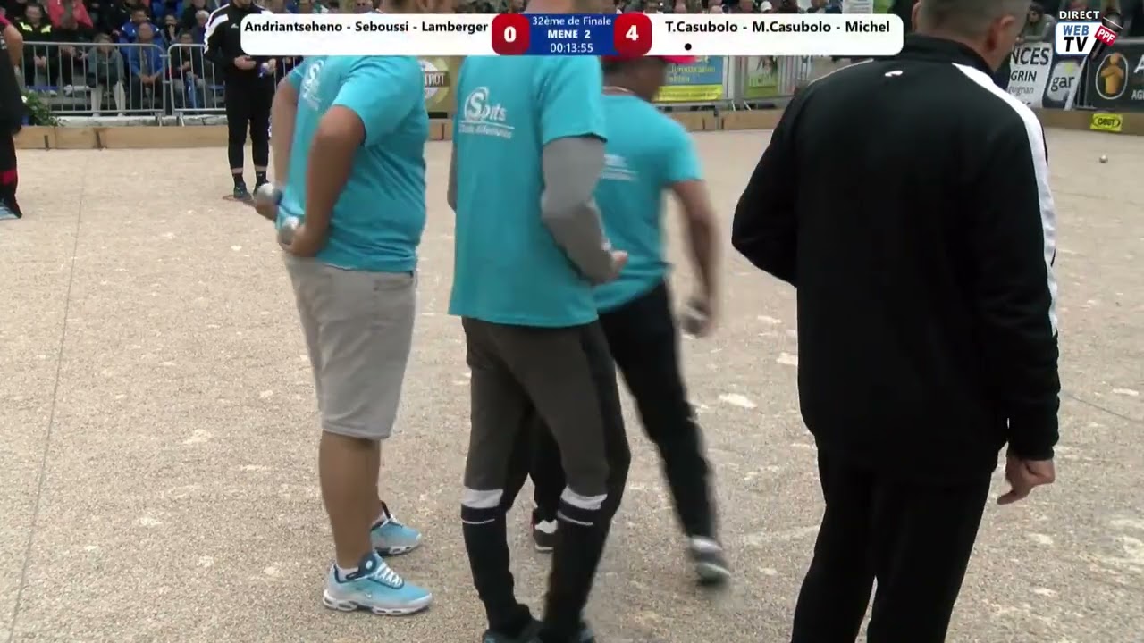 Miniature : PPF Tour 2023 Draguignan 64ème de Finale Equipe ANDRIANTSEHENO contre équipe CASUBOLO