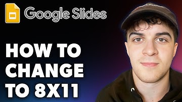 How to Change Google Slide to 8x11 (Full 2024 Guide)