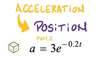 Solving Dynamic Problems with Particle Acceleration, Velocity, and Position (2 of 2) | Dynamics