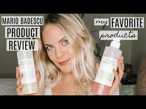 MARIO BADESCU PRODUCT REVIEW | drying mask, acne cleanser, rosewater spray