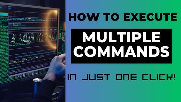 Execute Multiple Commands with a Single Click! | Powered by Linux