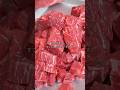 ホルスタイン、、いい肉です。 #nikuhack #asmr #肉屋 #肉磨き