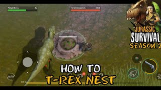 HOW TO T-REX NEST | Jurassic Survival Season 2 screenshot 5