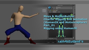 Character Rigging and Animation (HumanIK and Motioncapture)_Part_01