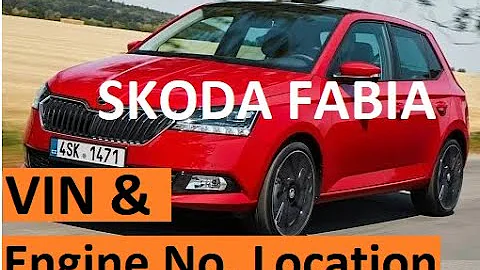 Où trouver le numéro de série sur ma skoda fabia ?