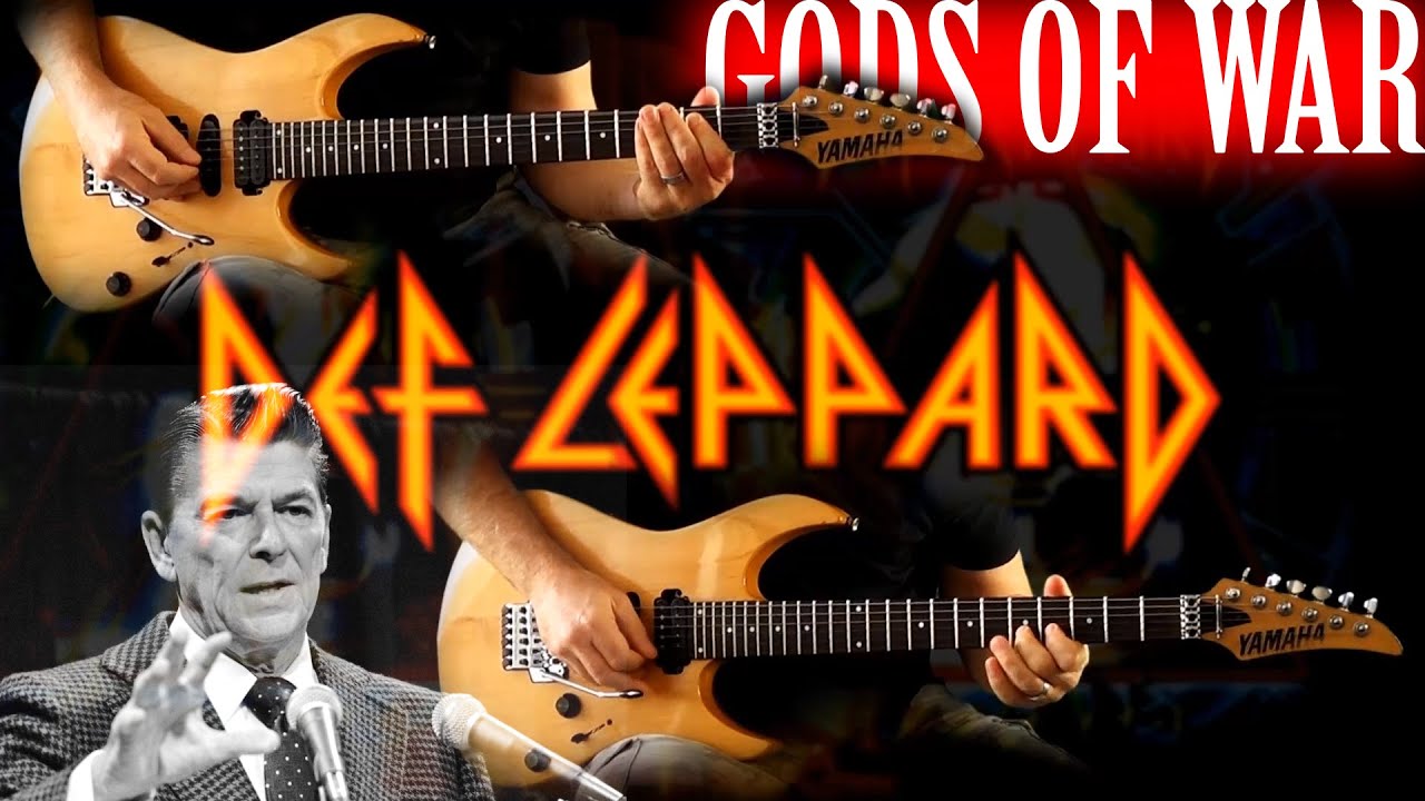 Def Leppard - Gods Of War FULL Guitar Cover