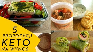 KETO na wynos, czyli 5 propozycji posiłków do pracy i nie tylko