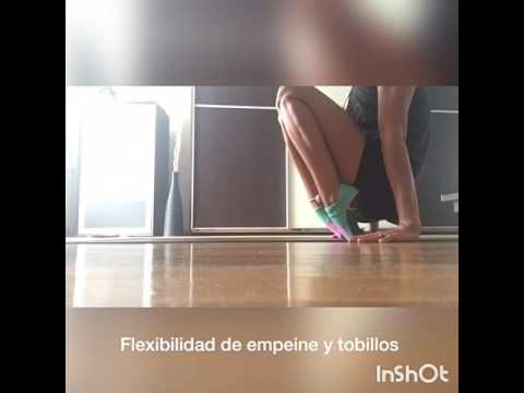 Flexibilidad de tobillos y empeines