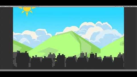 Unity Asset Store Pack - Parallax Town Background (Download link below)